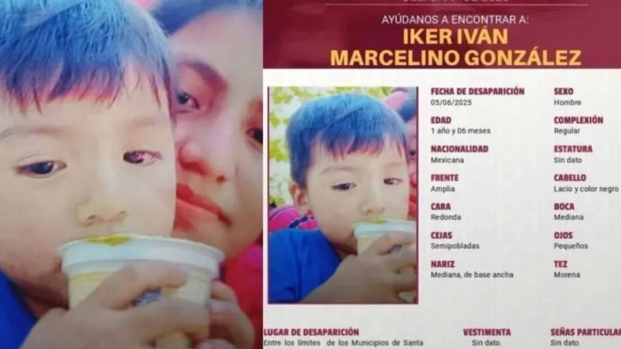 Buscan a Iker Marcelino González, bebé indígena que fue sustraído en Oaxaca