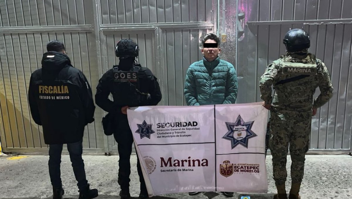 El Calavera fue detenido en calles de San Pedro Xalostoc por robo con violencia. Foto: (Especial)