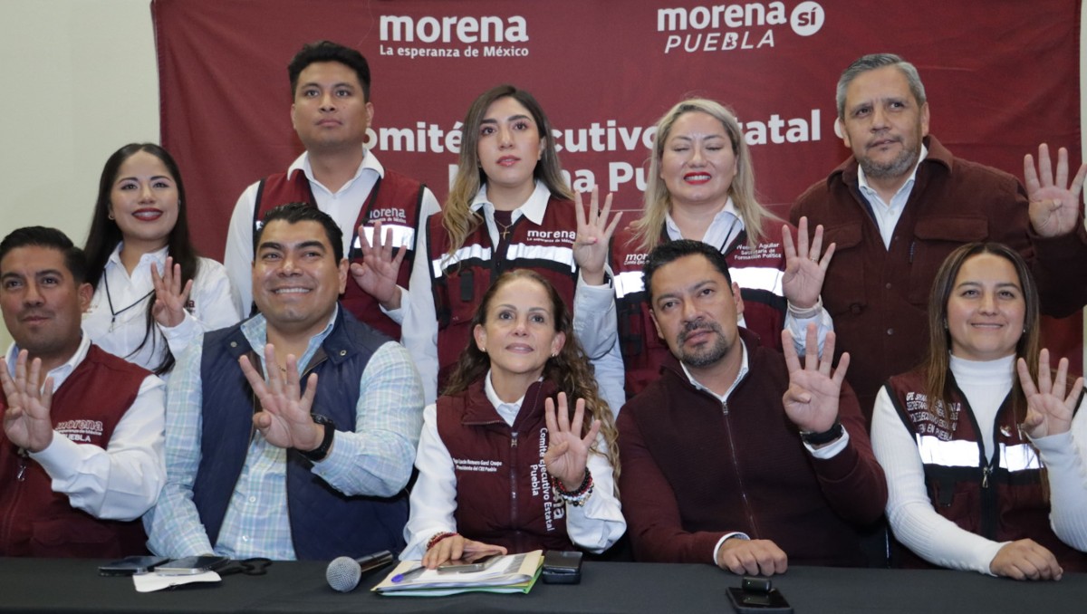 CEN de Morena en Puebla | Agencia Es Imagen