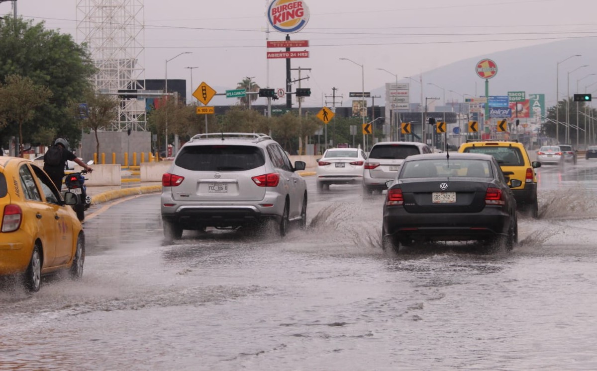Encharcamientos en Torreón. l Roberto Amaya