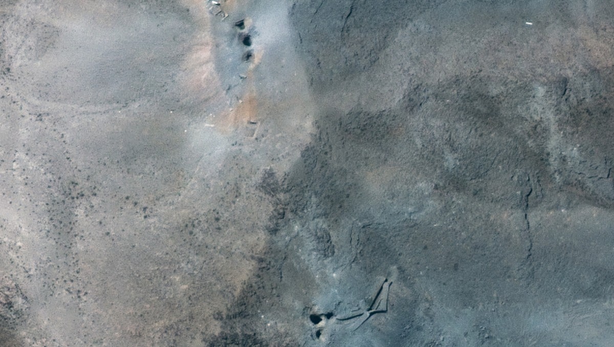 Imágenes satelitales de las instalaciones nucleares iraníes atacadas. | AFP