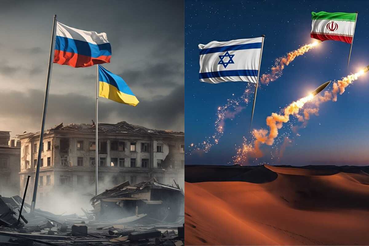 Israel vs Irán y Rusia vs Ucrania. Los conflictos que hacen pensar en una tercera guerra mundial.