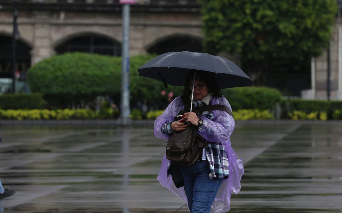 Las lluvias podrían estar acompañadas de rachas fuertes de viento. | Araceli López
