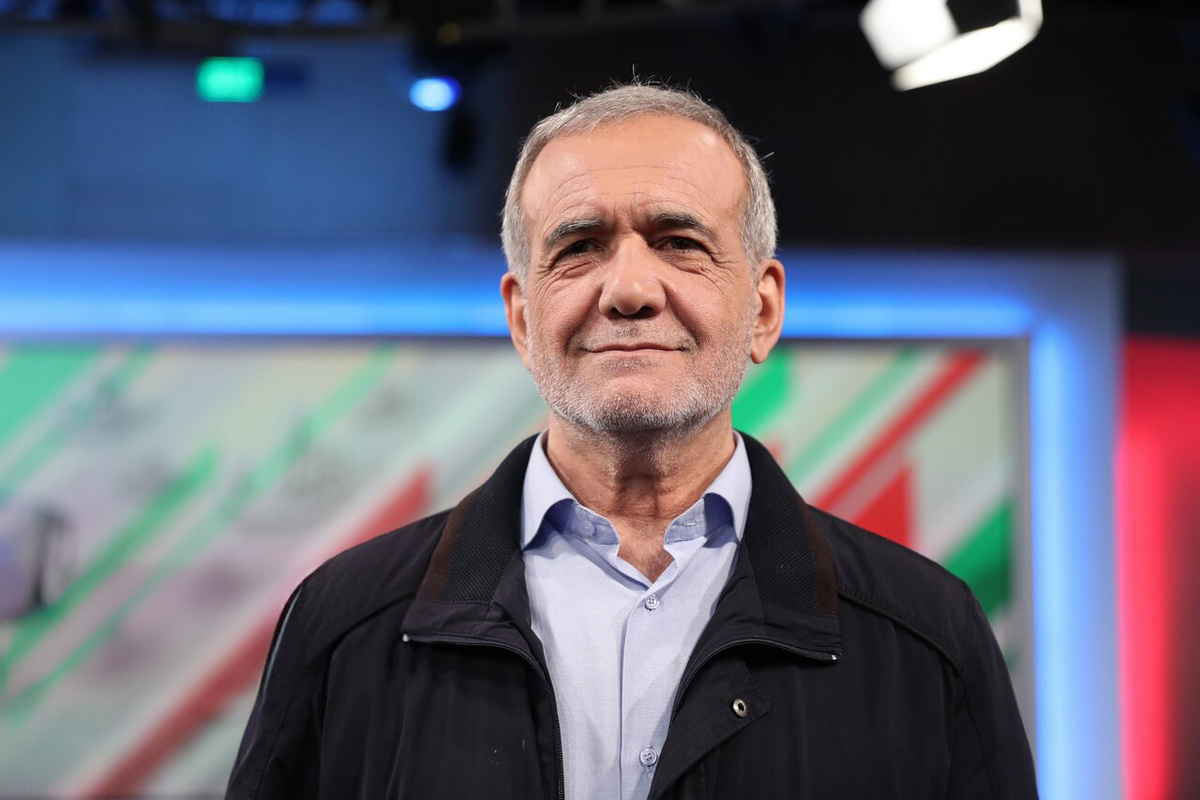 Masoud Pezeshkian, presidente de Irán.