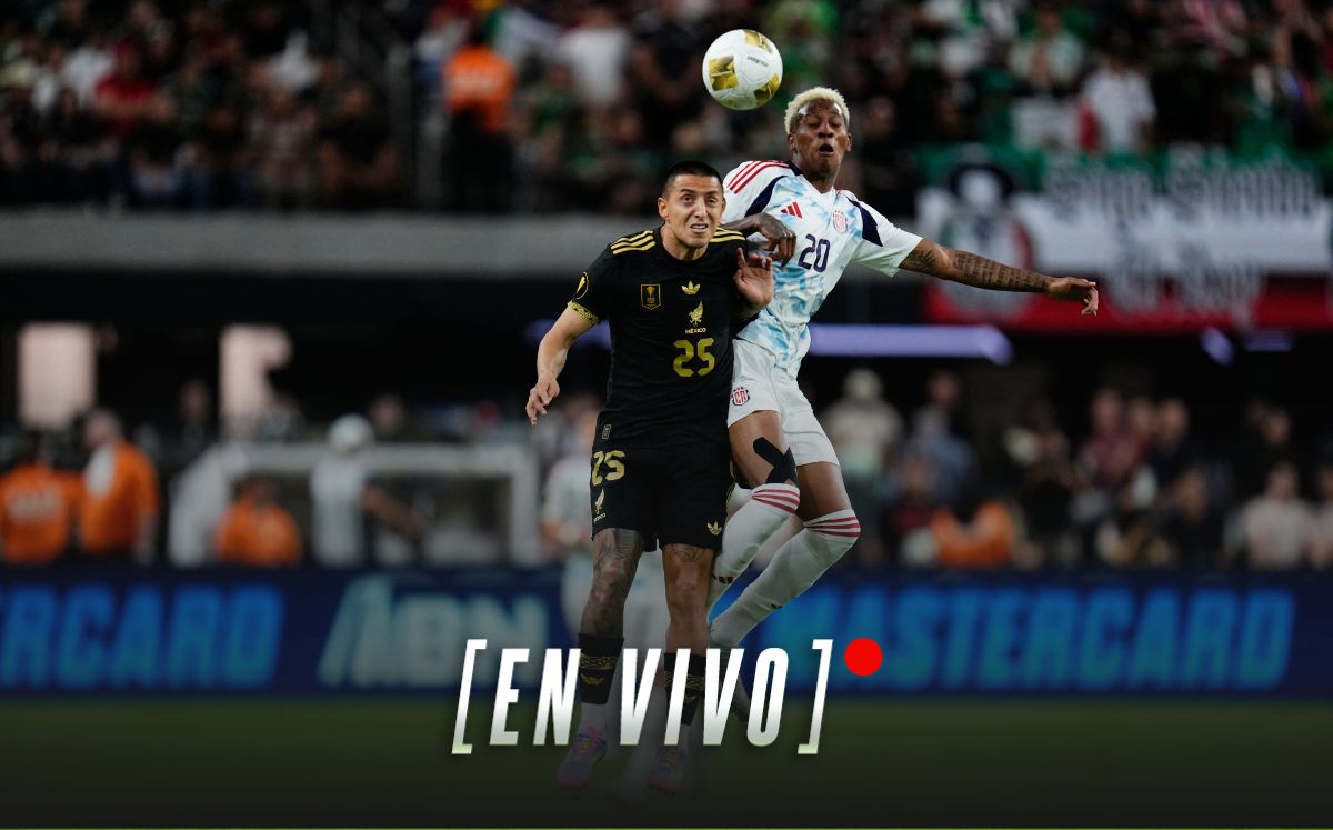 México vs Costa Rica EN VIVO | Partido HOY de la J3 de la fase de grupos de la Copa Oro (Reuters)