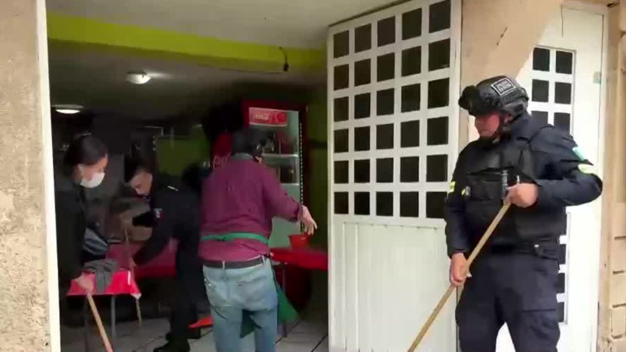 Se desborda la presa Los Cuartos en Naucalpan