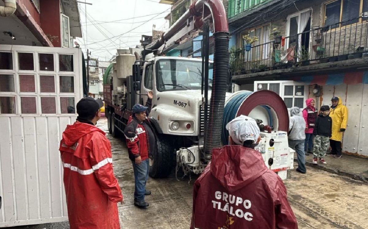 Autoridades del Edomex vigilan la Presa Los Cuartos