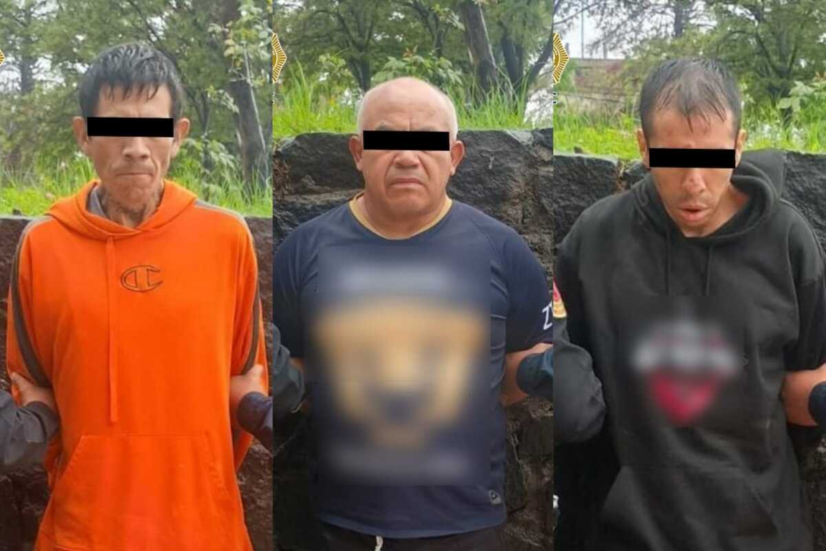 Junto a él detuvieron a otras dos personas.