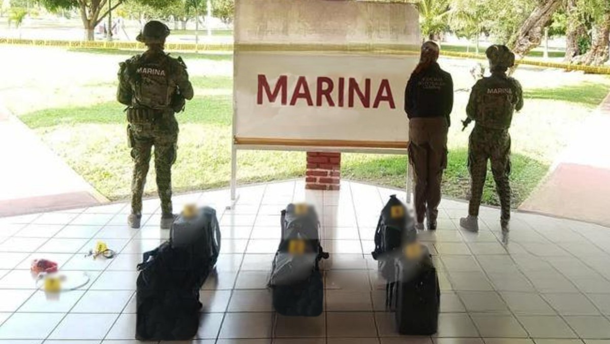 Localizan 177 kilos cocaína en el puerto de Lázaro Cárdenas, Michoacán. | SSPC