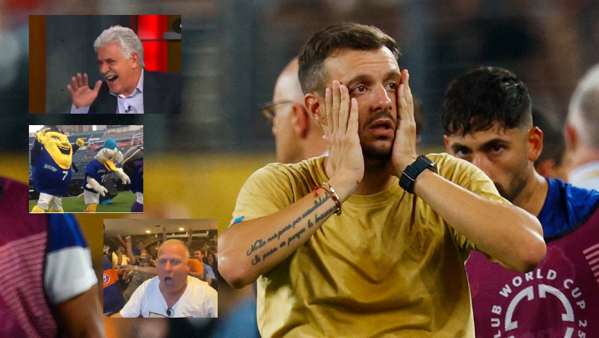 Memes no perdonan a Martín Anselmi tras la eliminación del Porto en el Mundial de Clubes (Reuters)
