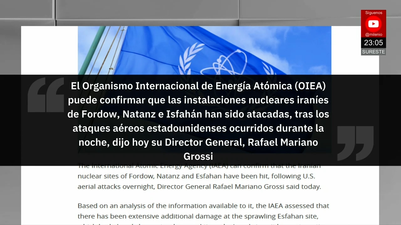 ¿Qué pasó con el uranio iraní tras el ataque de Estados Unidos?