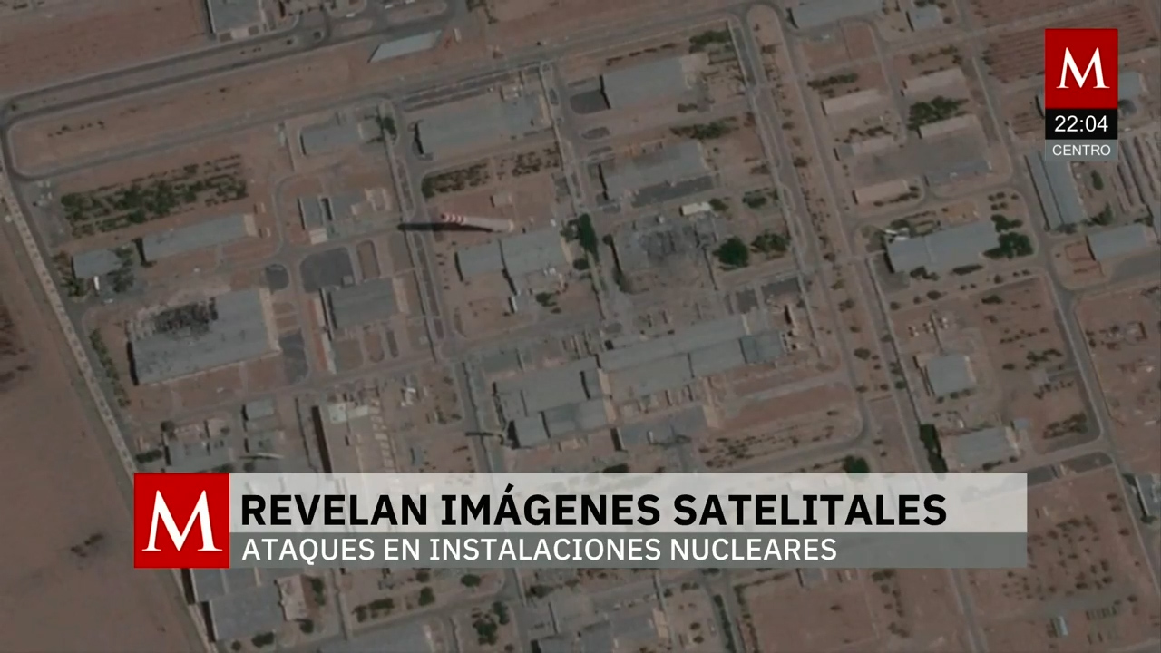 Así quedaron las bases nucleares iraníes tras el bombardeo de Estados Unidos