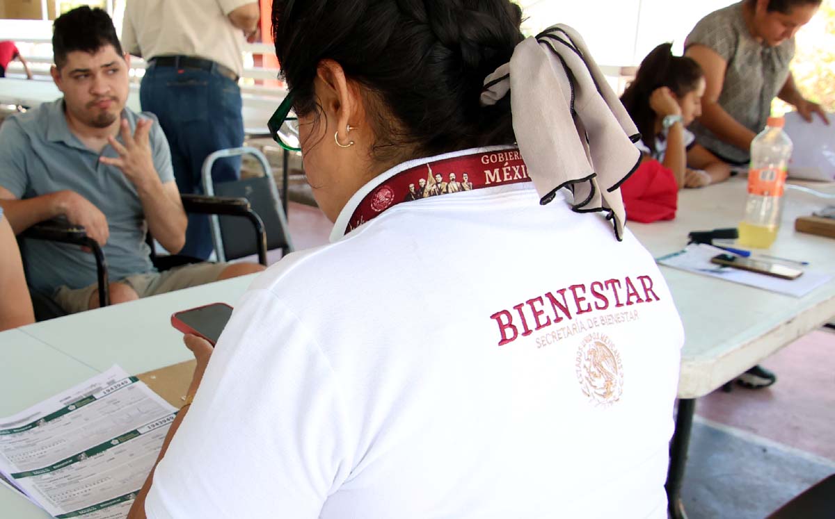 Registros en programas del Biestar. l Verónica Rivera