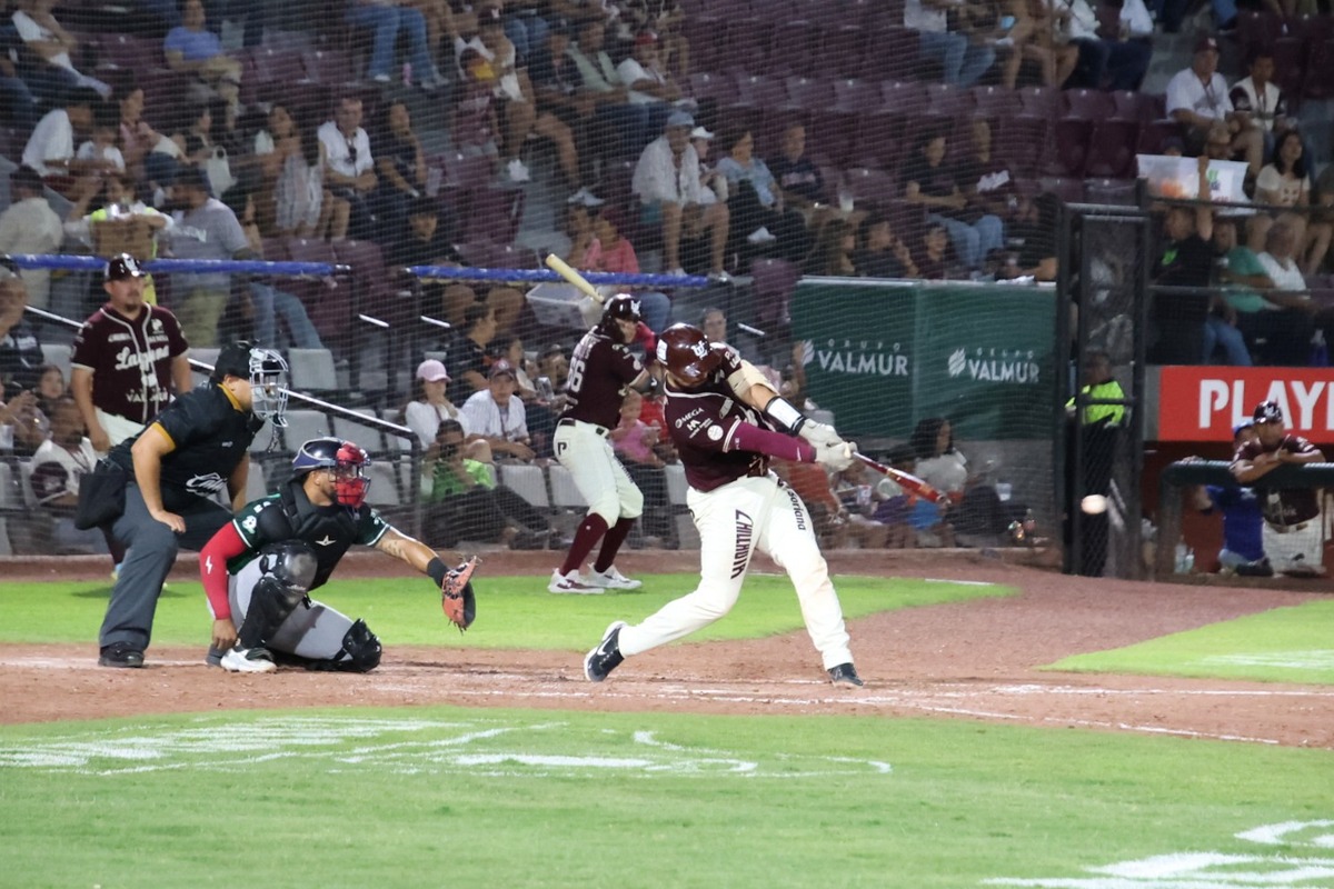 La serie se quedó 2 juegos 1 en favor de los Algodoneros Unión Laguna. | Verónica Rivera