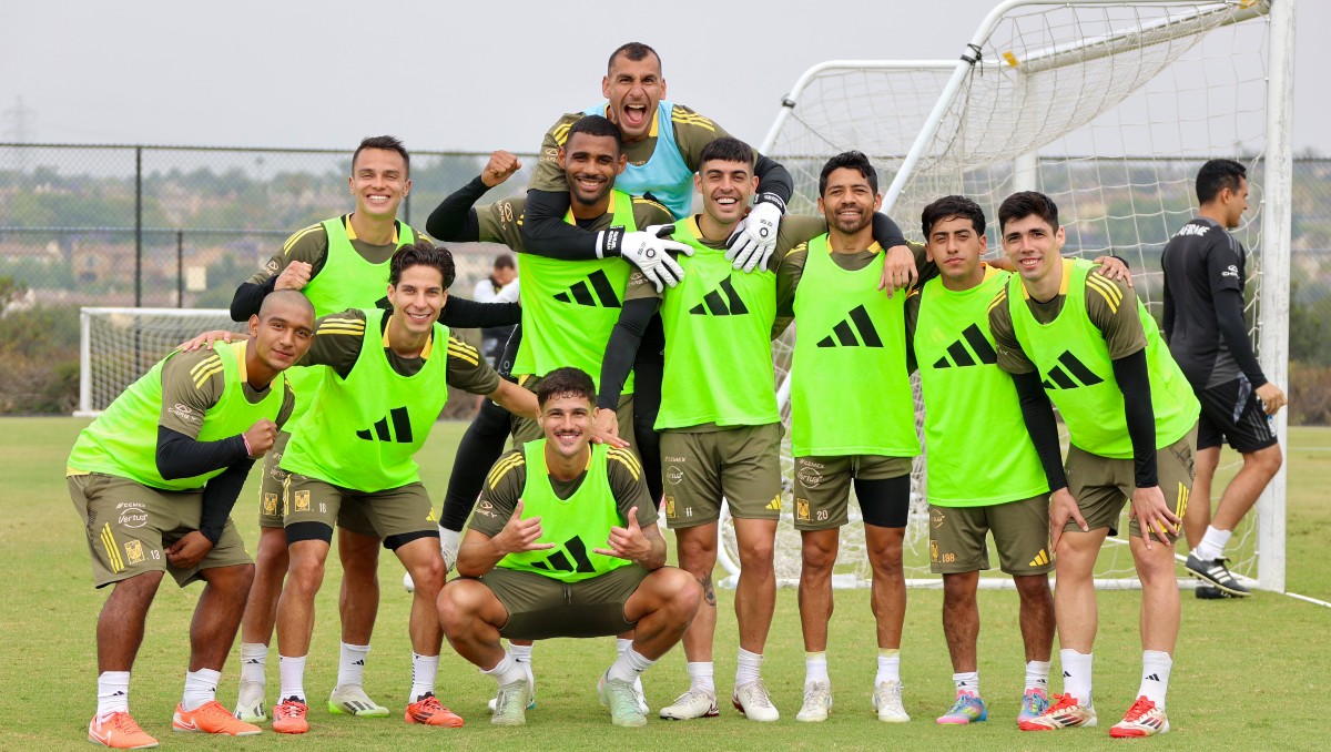 Tigres regresa a sus últimos entrenamientos en California (X @TigresOficial)