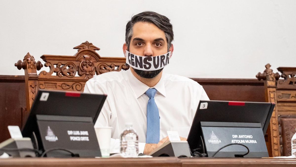 Antonio Attolini Murra denuncia censura. | Especial