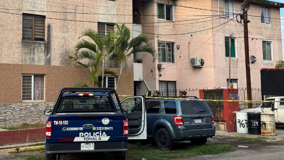 La colonia Loma Dorada de Tonalá fue testigo de una ataque a balazos a presuntamente una pareja de hermanos (Foto: Usi Toledo)