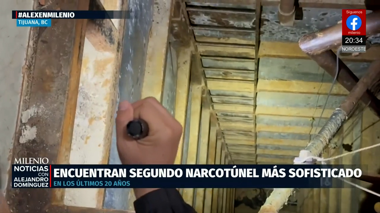 Descubren narco túnel sofisticado entre Tijuana y San Diego tras 20 años