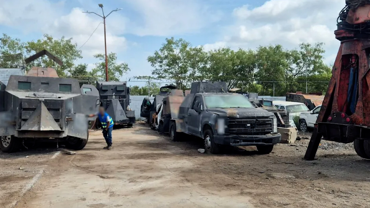 Destruyen 15 automóviles “monstruo” asegurados en Tamaulipas