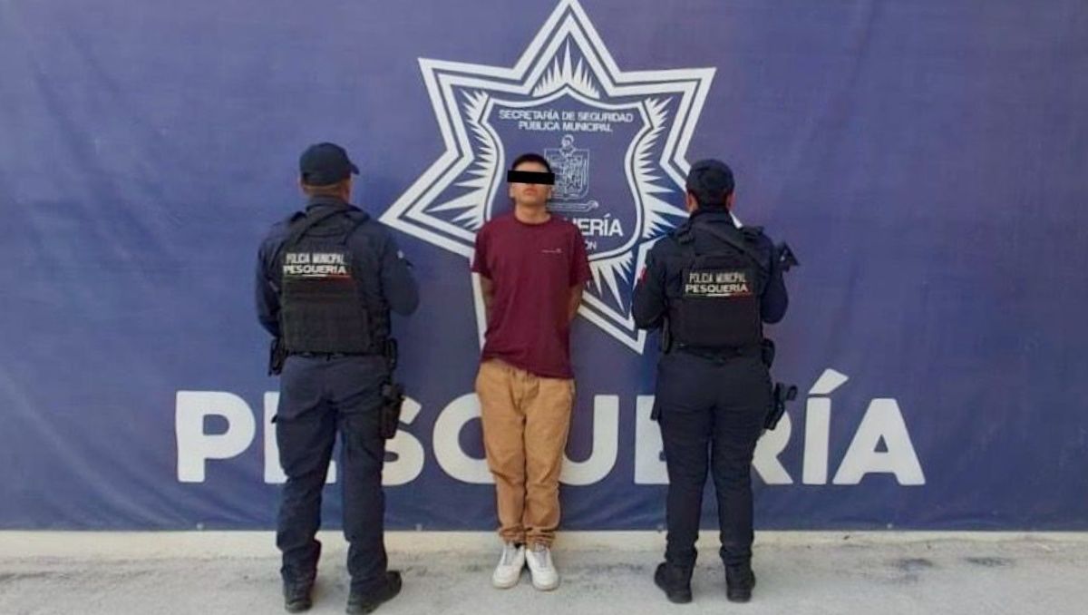 La detención se registró en la colonia Valle de Santa María en el municipio de Pesquería. / Especial