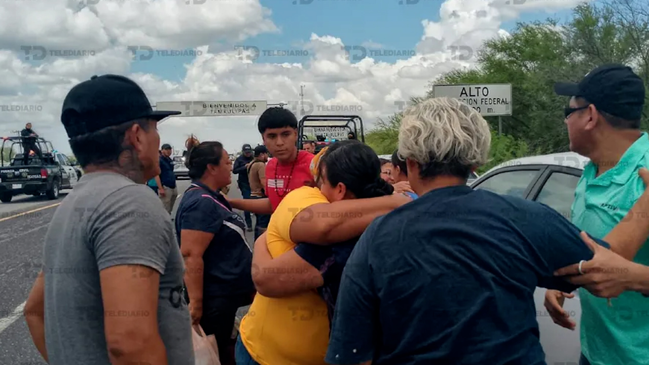 Enfermero y mujeres secuestrados en la Monterrey-Reynosa se reencuentran con sus familias