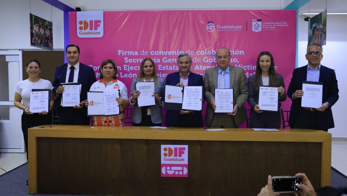 El evento estuvo encabezado por el alcalde Héctor García y Javier Navarro Velasco, secretario general de Gobierno. | Especial.