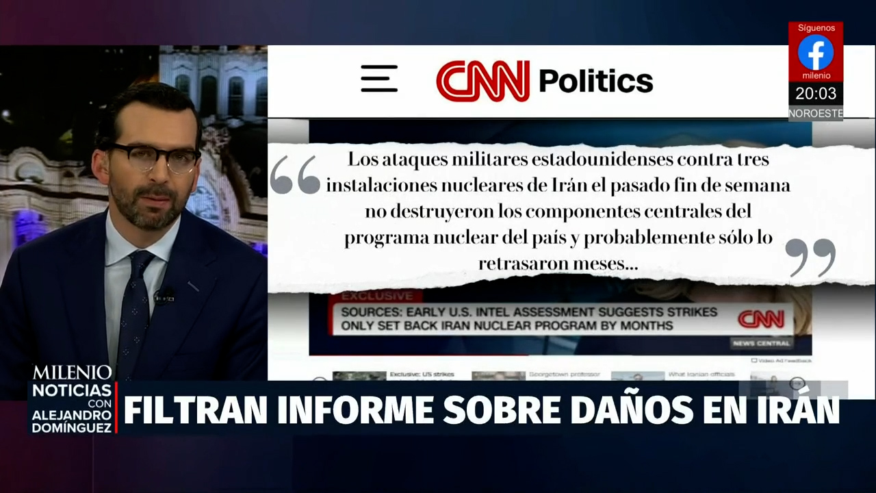 Furioso Trump acusa a medios de filtrar información del programa nuclear iraní