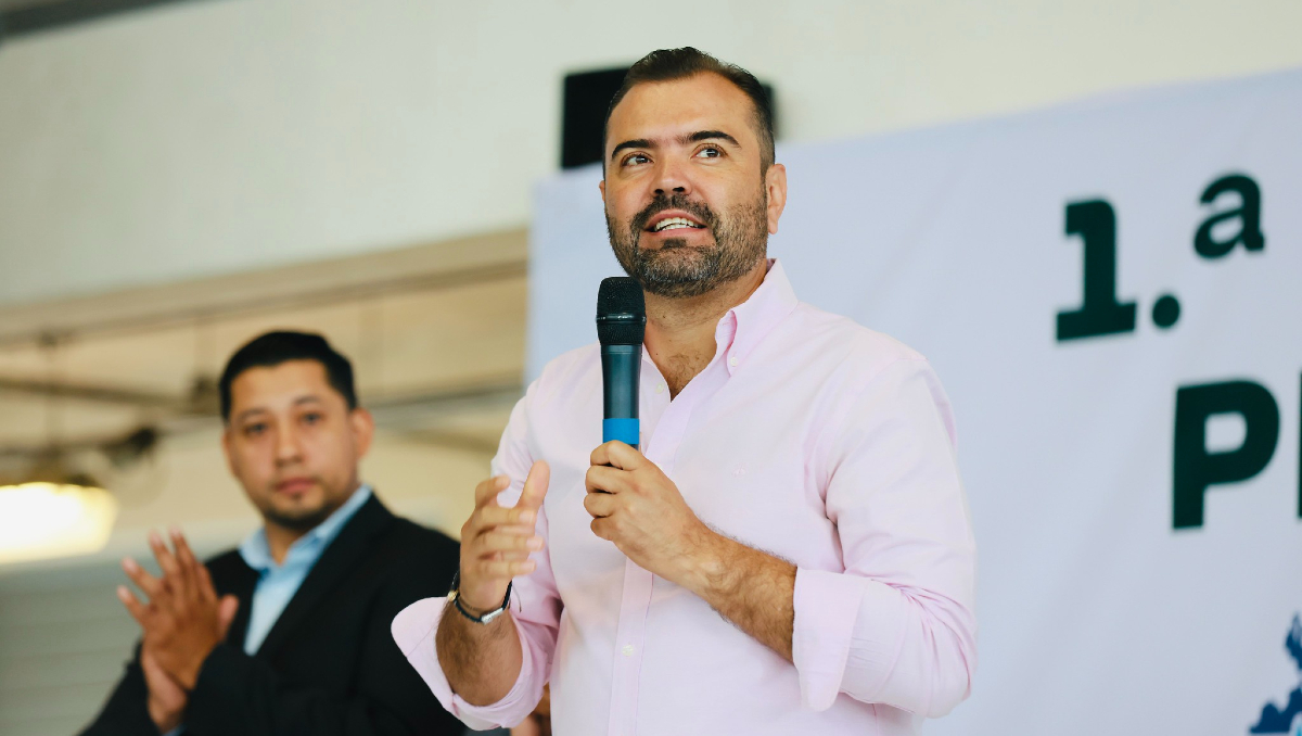 Gerardo Quirino, alcalde de Tlajomulco, habló sobre la nueva agencia metropolitana (Foto: X @GerardoQuirinoV)