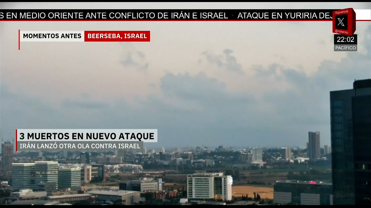 Misiles desde Irán provocan respuesta militar en el norte de Israel