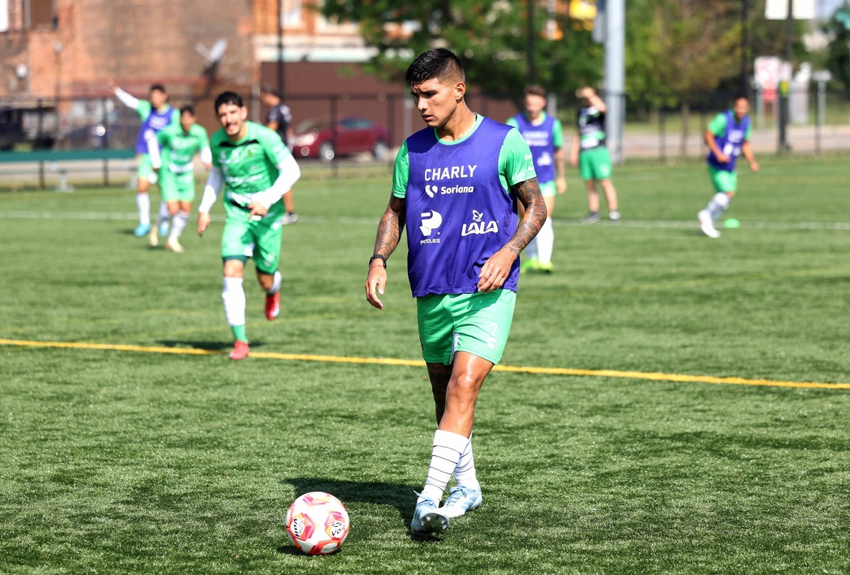 Santos Laguna entrena en Detroit. | Facebook