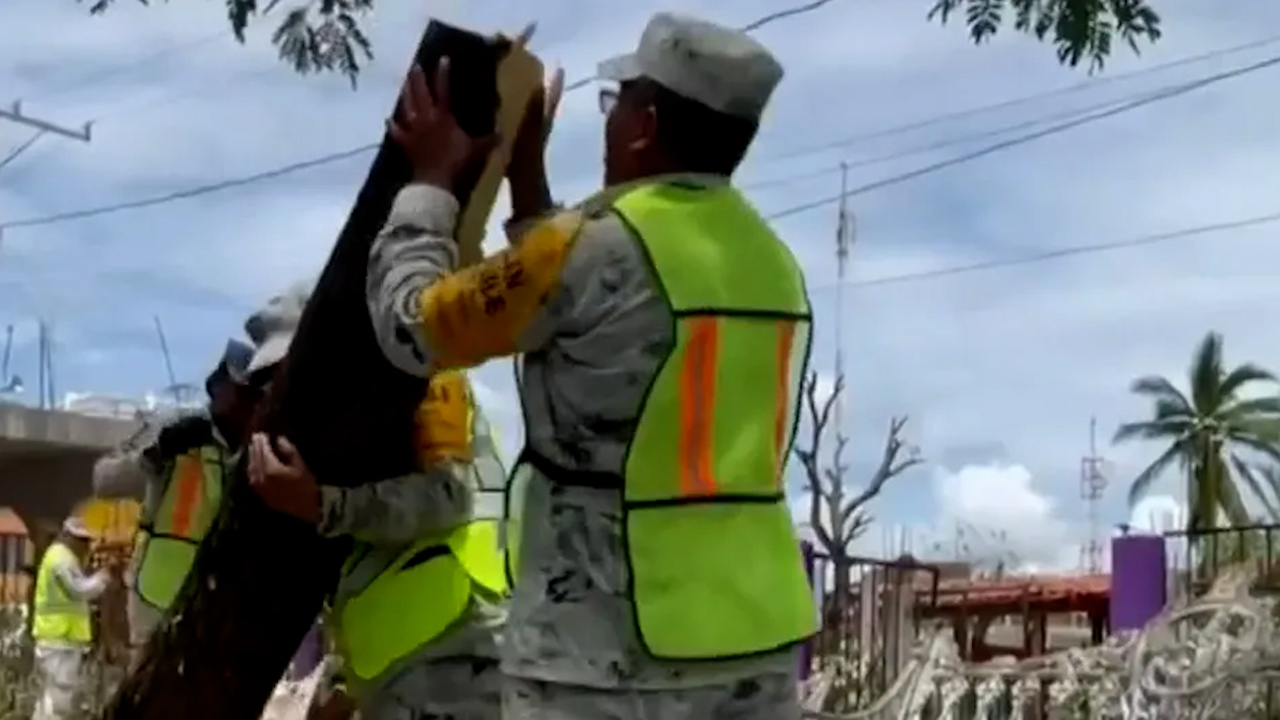 Sedena despliega más de 21 elementos del Ejército, Fuerza Aérea y GN por 'Erick'