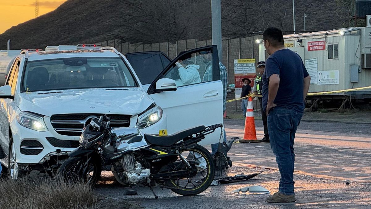 Accidente en carretera deja a motociclista muerto. | Especial