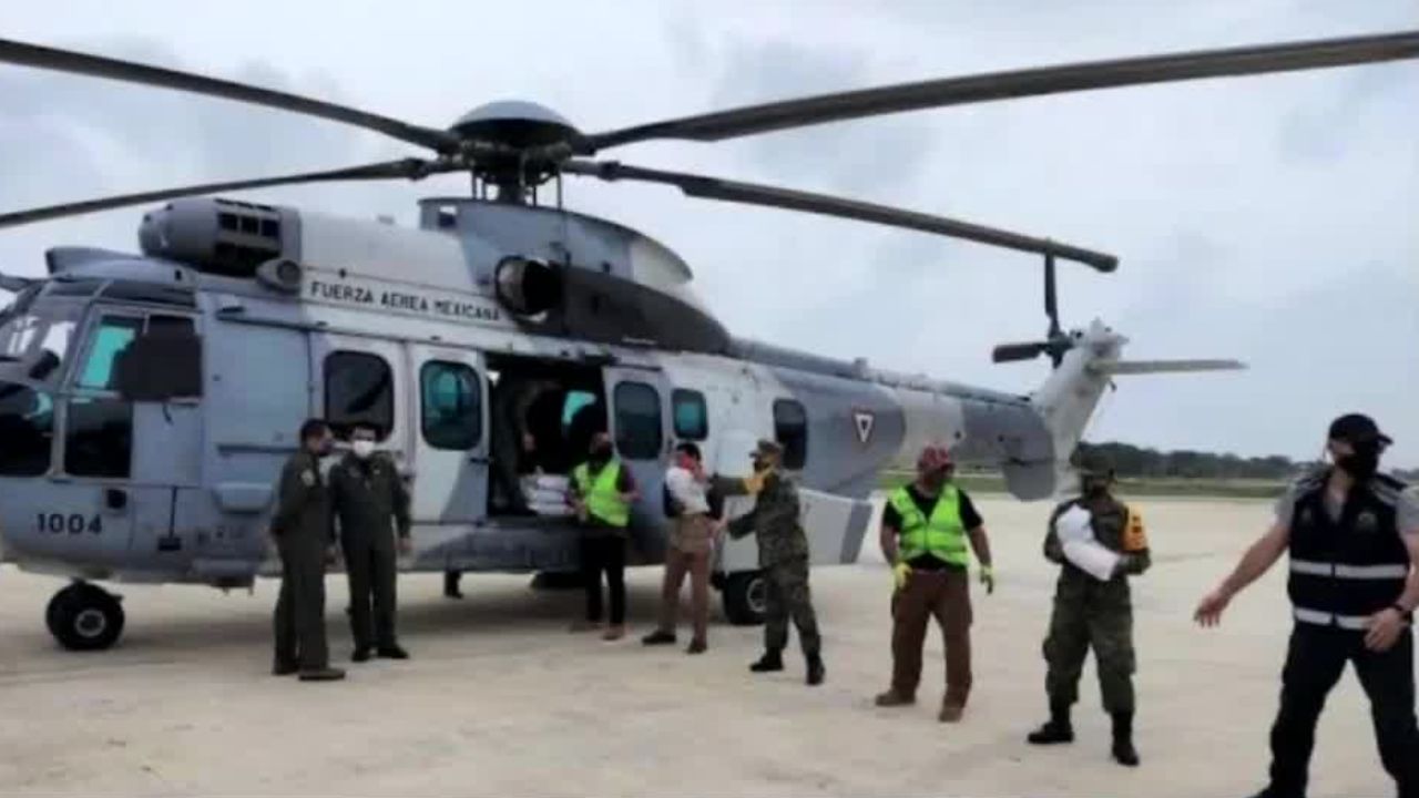Activan puente aéreo en Oaxaca tras paso del huracán 'Erick'