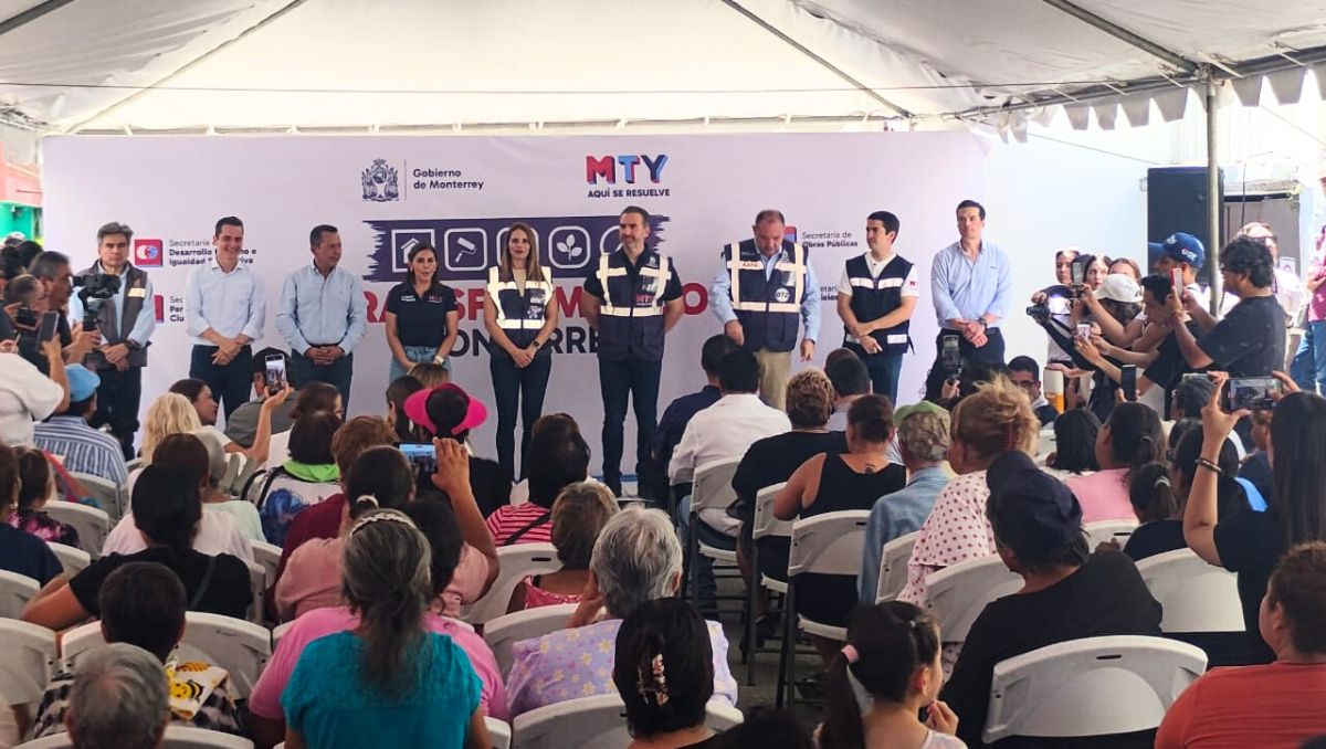 El alcalde de Monterrey destacó que hay muchos proyectos pendientes. | Sandra Gonzáles.