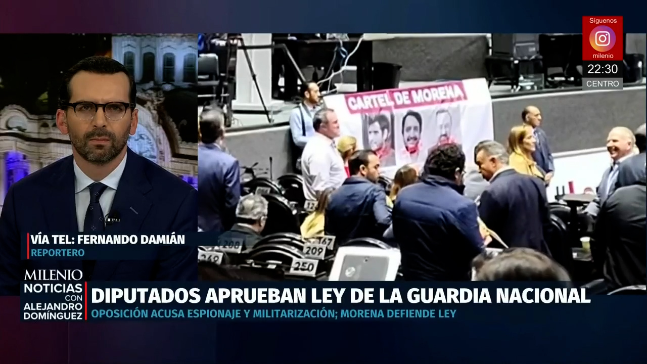 Aprueban reforma que da nuevas facultades a Guardia Nacional y traslado a Sedena