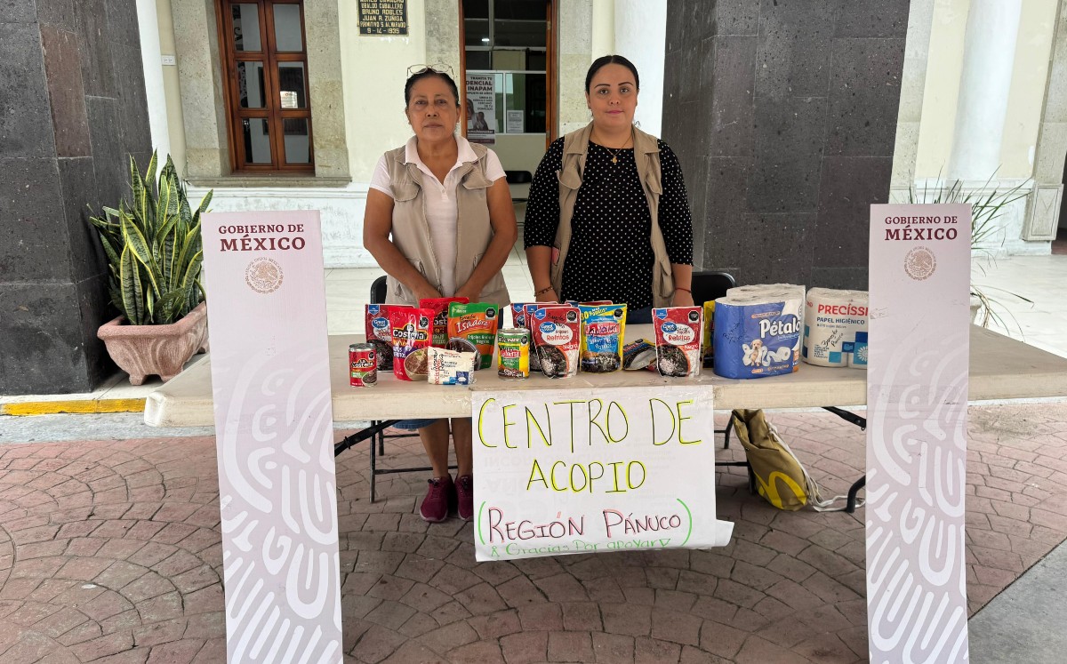 Centros de acopio en Pánuco, Veracruz | Mario Juárez