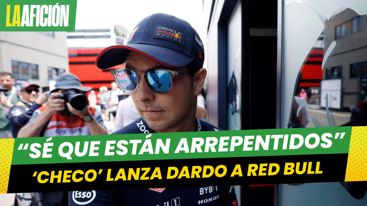 Checo Pérez habla sobre su salida de Red Bull y asegura que están arrepentidos