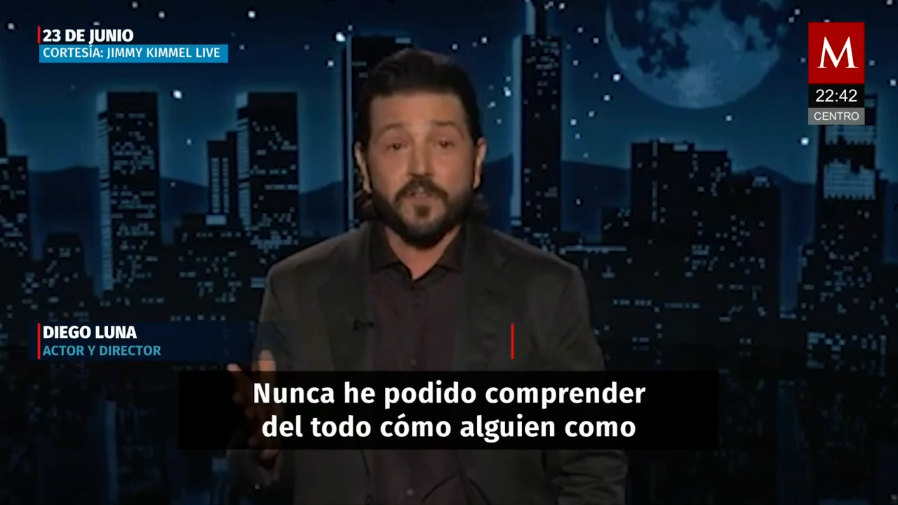 Diego Luna defiende a migrantes en mensaje nacional por televisión estadounidense