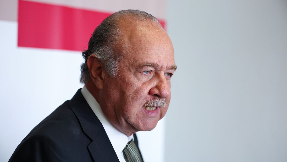 Javier Navarro, secretario de Gobierno de Nuevo León. Jorge López