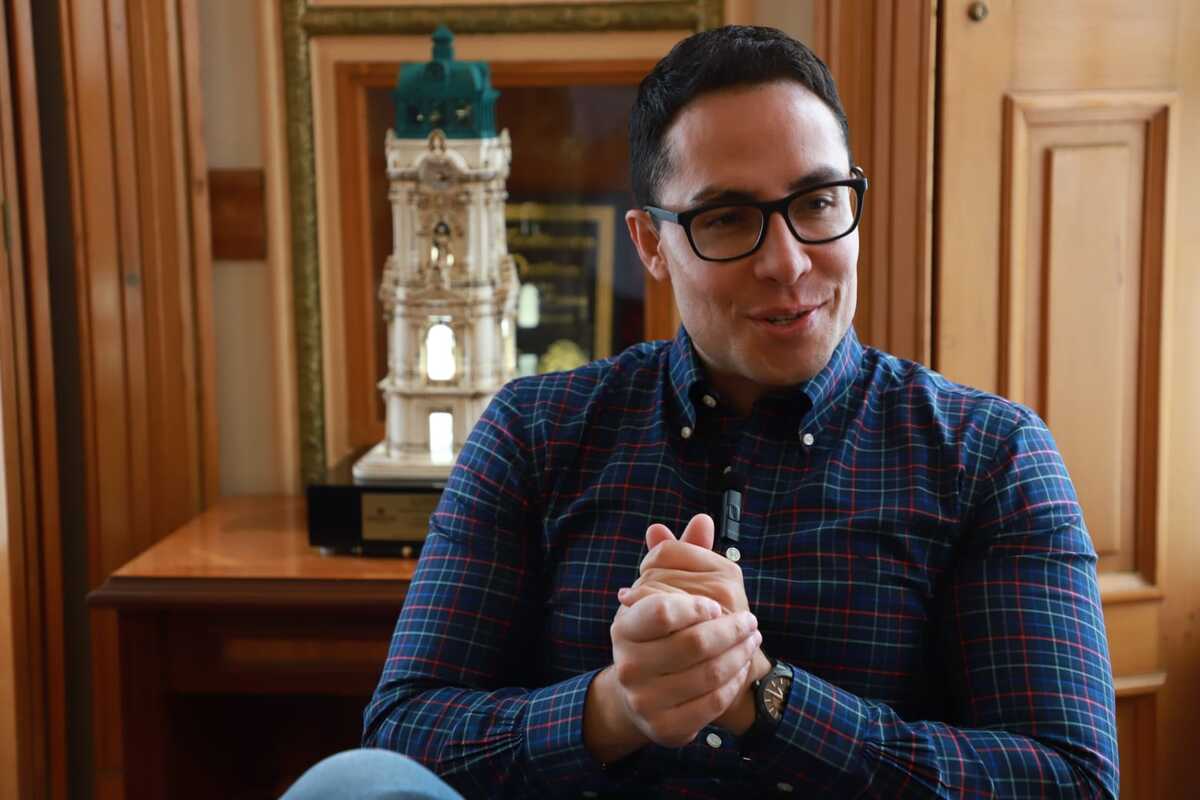 Jorge Reyes adelantó que el abasto de agua será prioridad en agenda. (Jorge Sánchez)