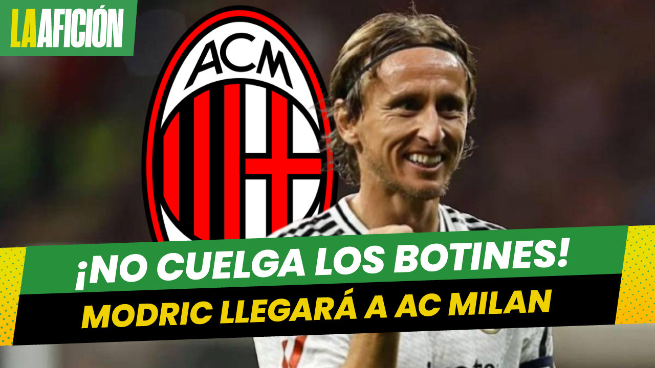 Luka Modric llegará al Milan y será compañero de Santiago Giménez
