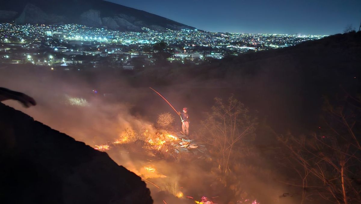 Protección Civil de Nuevo León y Monterrey lograron controlar las llamas | Especial