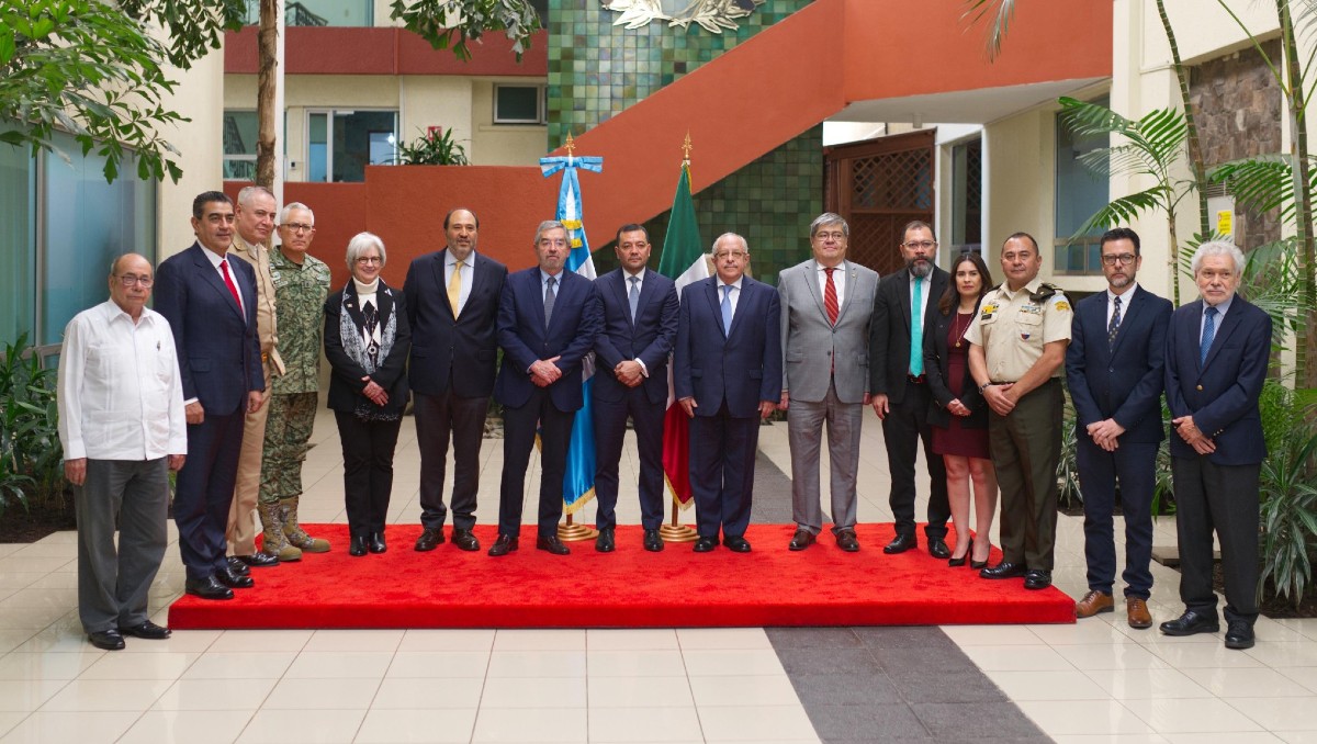 Reunión ministerial del Grupo de Alto Nivel de Seguridad entre México y Guatemala. | X