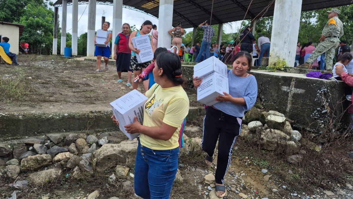 Activan Plan DN-III-E en Francisco Z. Mena por crecida de río Pantepec | Especial