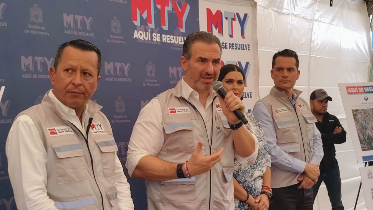 Adrián de la Garza, alcalde de Monterrey. / Especial