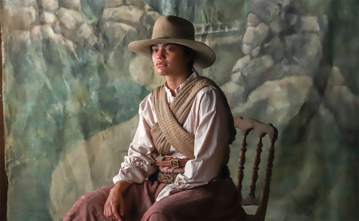 Andrea Aldana, protagonista de 'La Arriera'. (Machete Producciones)