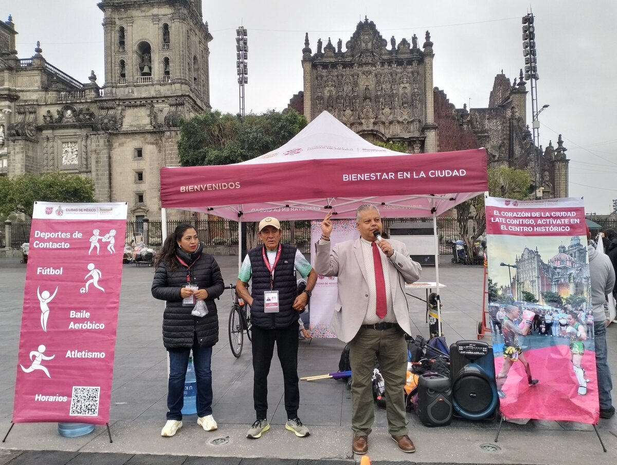 Las autoridades invitaron a las personas a entrenar previo al maratón. (Foto: @ach_CDMX)