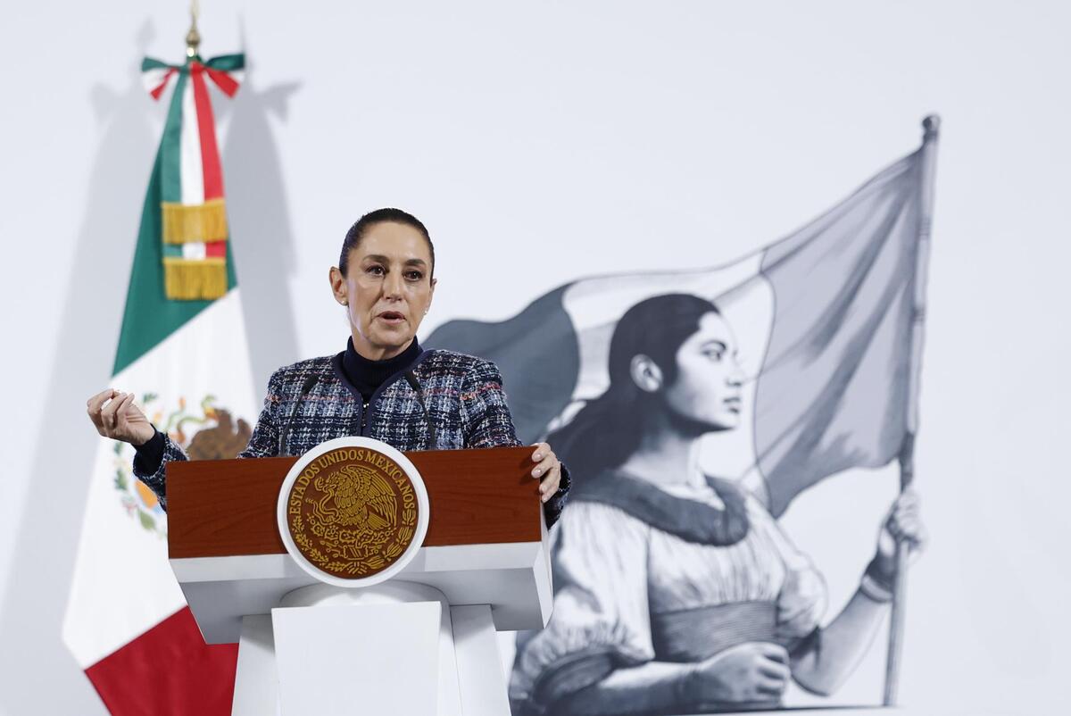 Claudia Sheinbaum en La Mañanera del Pueblo HOY 26 de junio | EFE