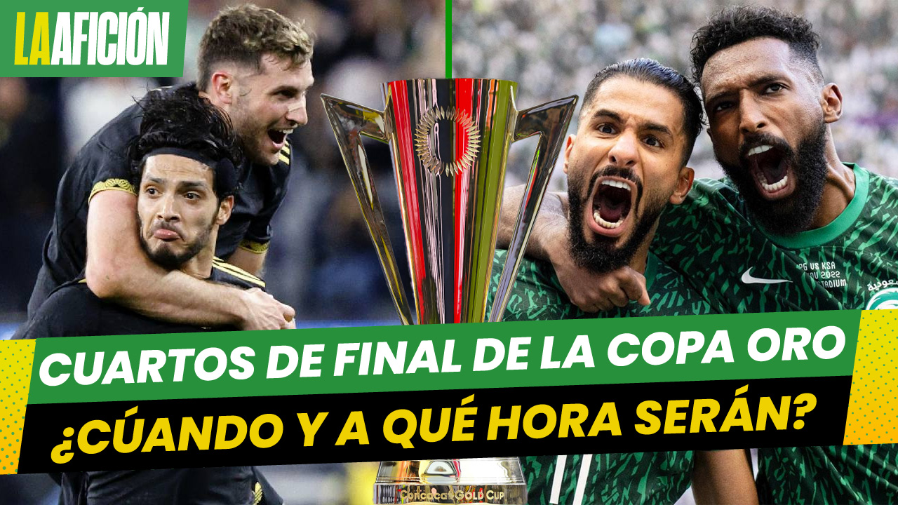 Copa Oro 2025: Equipos clasificados a los cuartos de final y partidos