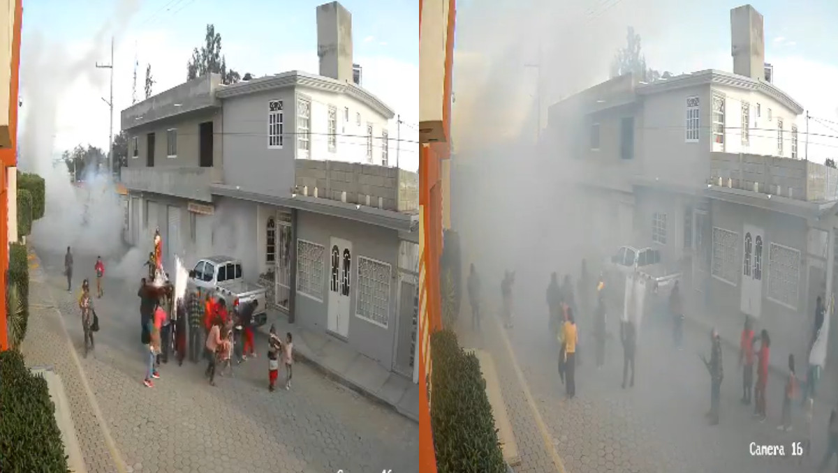 Explosión de pirotecnia en Puebla deja dos heridos | Especial
